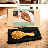 Bamboo Hair Brush (Bamboo Pins)