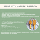 Bamboo Hair Brush (Bamboo Pins)