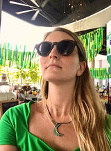 Round Bamboo Sunglasses