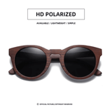 Round Bamboo Sunglasses