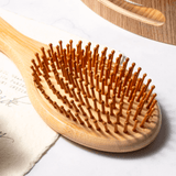 Bamboo Hair Brush (Bamboo Pins)