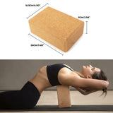 Natural Premium Cork Yoga Blocks