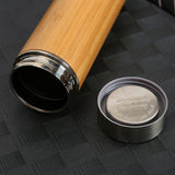 Bamboo Tumbler With Strainer (500ML) - Ecotique Thailand