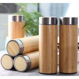 Bamboo Tumbler With Strainer (500ML)