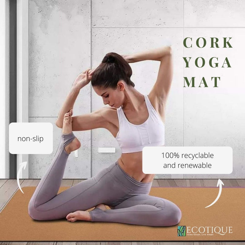 Premium Cork Yoga Mats (Anti Slip)