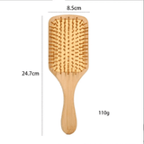 Bamboo Hair Brush (Bamboo Pins)
