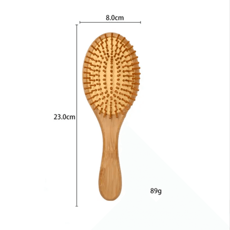 Bamboo Hair Brush (Bamboo Pins)