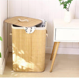 Clothing Laundry Bamboo Basket - Ecotique Thailand