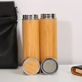 Bamboo Tumbler With Strainer (500ML) - Ecotique Thailand